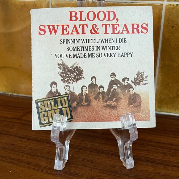 Blood Sweat & Tears Spinning Wheel 1989 European 3" CD single CBS 654608 3 RARE - Picture 2 of 6